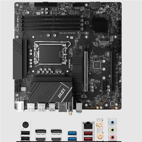 MB MSI PRO B760M-A WIFI DDR4 SOCKET 1700 13A GEN 4*DDR4 5333MHZ 2*HDMI 2*DP