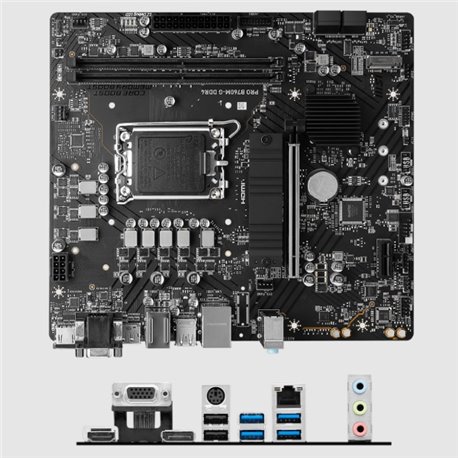 MB MSI PRO B760M-G DDR4 SOCKET 1700 13A GEN 2*DDR4 4800MHZ HDMI DP VGA