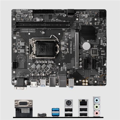 MB MSI H510M PRO-E SOCKET 1200 11A GEN 2*DDR4 VGA/HDMI