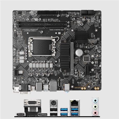 MB MSI PRO B660M-G DDR4 SOCKET 1700 12A GEN 2*DDR4 4600MHZ HDMI VGA DP