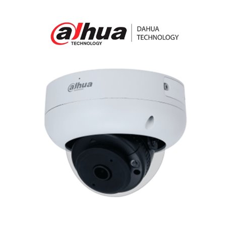 CAMARA DAHUA IP DOMO 4 MPX LENTE 2.1MM IR 15 MTS PLASTICO EXTERIOR IPC-HDBW3441R-AS-P 180 GDOS APERT MICROFONO WIZSENSE