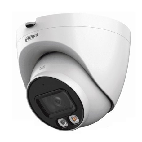CAMARA DAHUA IP DOMO 4 MPX LENTE 2.8MM IR 30 MTS METALICA IPC-HDW2449T-S-IL 95 GDO C/MICROFONO RANURA MICROSD WISENSE POE