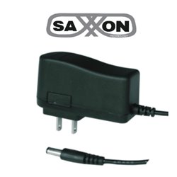 SAXXON PSU12005E FUENTE DE PODER REGULADA DE 12 VCC 0.5 AMPER CONECTOR MACHO / CONSUMO DE 5 W ESPECIAL PARA CAMARAS CCTV