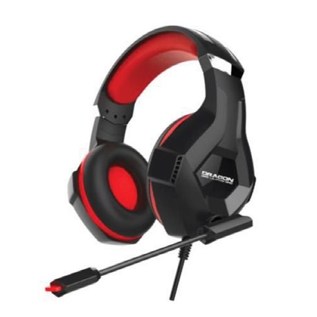 AUDIFONOS DIADEMA GAMER NEXTEP ALAMBRICO DRAGON XT MICROFONO AUDIO 3.5 MM NEGRO NE-489