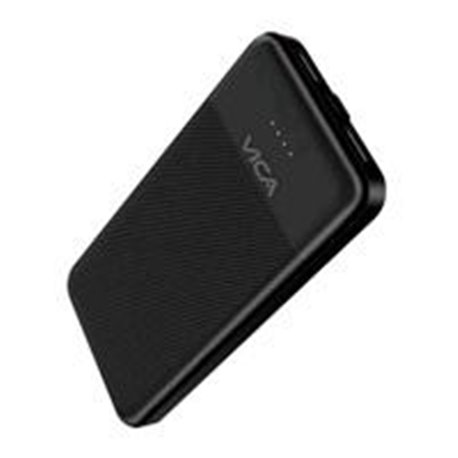 POWER BANK VICA 10 000 MAH, COMPUESTA DE POLÍMERO DE LITHIO, 2 PUERTOS USB DE SALIDA/ MICRO USB Y USB TIPO C