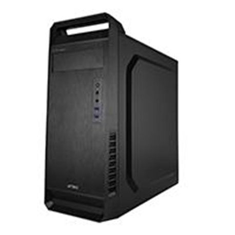 GABINETE ACTECK MEDIA TORRE ROMA GM670 / ATX /MICRO ATX / MINI ITX / FUENTE 500W / 2XUSB 3.0 / 2XVENTILADORES / NEGRO / AC-93259