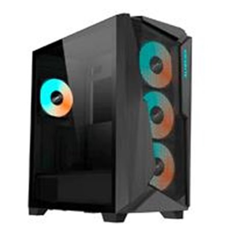GABINETE GAMING GIGABYTE C301G/ MEDIA TORRE / ATX/MICRO ATX/MINI ITX/ E-ATX /NEGRO/ SIN FUENTE/PC/GAMER