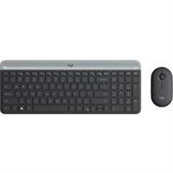 TECLADO/MOUSE LOGITECH MK470 ULTRA DELGADO NEGRO INALAMBRICO USB PC/WINDOWS/SURFACE