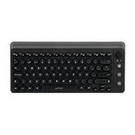 TECLADO MULTIDISPOSITIVO UNY COMP TI685 / 2.4GHZ / 3 MODOS BT / SOPORTE PARA DISPOSITIVO / 1XBAT AAA INCLUIDAS / CONTROL DE VOL/