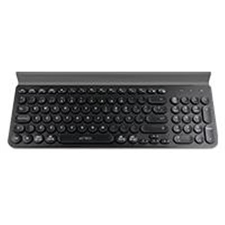 TECLADO MULTIDISPOSITIVO INSPIRE COMP TI695 / 2.4GHZ / 3 MODOS BT / SOPORTE PARA DISPOSITIVO / 2XBATS AAA INCLUIDAS / NEGRO / CO