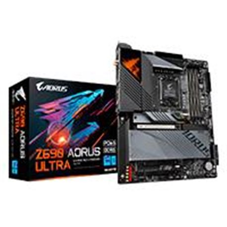 MB GIGABYTE Z690 INTEL S-1700 12GEN/4XDDR5 4800MHZ/PCIE 16X/DP/4XUSB 3.2/USB-C/M.2/WIFI/BLUETOTH/ATX/GAMA ALTA/GAMER