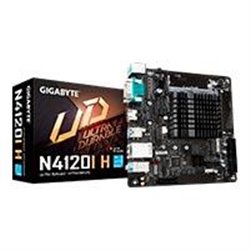 MB GIGABYTE CPU INTEGRADO INTEL CELERON  N4120 /2X DIMM DDR4 2400/2133 MHZ /1 HDMI/4XUSB /MINI ITX/GAMA BASICA