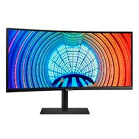 MONITOR LED SAMSUNG 34 ULTRAWIDESCREEN  WQHD 3440X1440 NEGRO, HDMI, USB TIPO C, D. PORT, CURVO, 1000R , 5MS, HAS, 21:9.