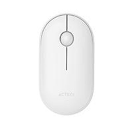 MOUSE INALAMBRICO ACTECK OPTIMIZE EDGE MI460 /2.4 GHZ / DISEÑO DELGADO / 1500 DPI / S 2 BOTONES / 1XBAT AA INCLUIDA / BLANCO / A