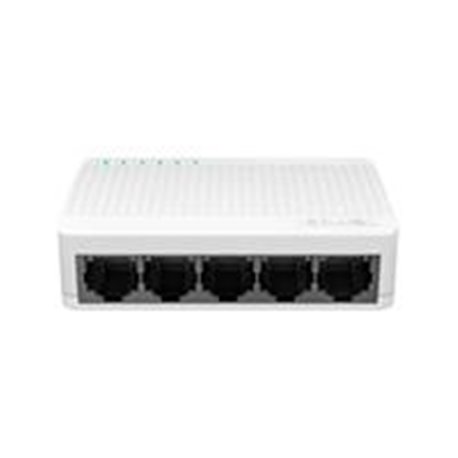 SWITCH S105, 5 PUERTOS 10/100 ESCRITORIO VELOCIDAD DE TRANSMISION DE HASTA 200 MBPS FAST ETHERNET