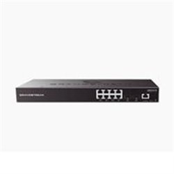 SWITCH GRANDSTREAM GWN7801 GIGABIT ADMINISTRABLE / 8 PUERTOS 10/100/1000 MBPS + 2 PUERTOS SFP UPLINK / COMPATIBLE CON GWN CLOUD