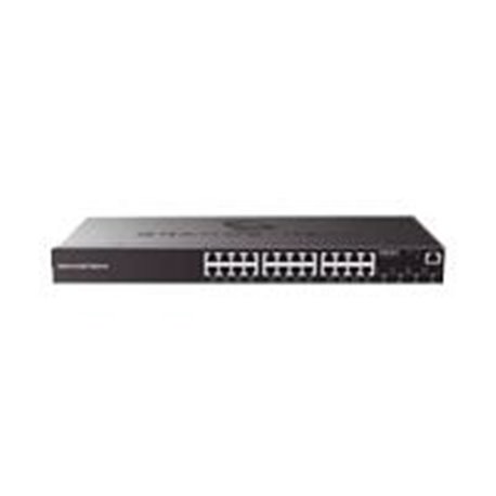 SWITCH GRANDSTREAM GWN7803 GIGABIT ADMINISTRABLE / 24 PUERTOS 10/100/1000 MBPS + 4 PUERTOS SFP UPLINK / COMPATIBLE CON GWN CLOUD