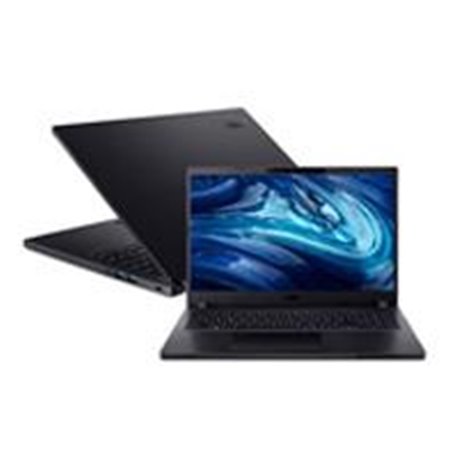LAPTOP ACER TRAVELMATE P2 TMP215-54-73SG CORE I7-1255U DECA CORE 4.70GHZ/ 16GB MAX 32GB / 512 GB SSD / LECTOR DE HUELLAS / NEGRO