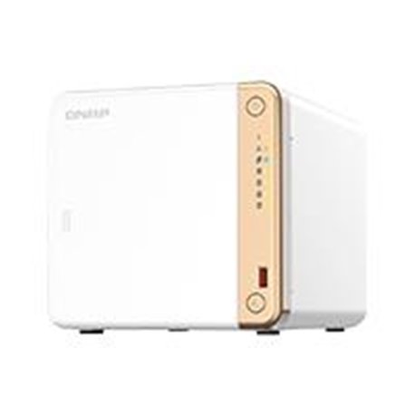 NAS QNAP TS-462-4G/4 BAHIAS NUCLEO CUADRUPLE 2 GHZ 4 GB DDR4, AMPLIABLE HASTA 16GB/1 LAN 2,5 GBE/USB 3.2 X2/SATA/HOT-SWAP/ SIN D