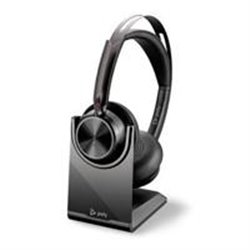 DIADEMA POLY VOYAGER FOCUS 2 UC BLUETOOTH  DONGLE CONEXION DE HASTA 2 DISPOSITIVOS ESTEREO HASTA19 H DE CONVERSACION  ALCANCE HA