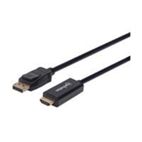 153195 CABLE DISPLAYPORT,MANHATTAN,153195, - HDMI M-M 4K  1.0M