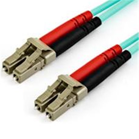 450FBLCLC10 CABLE DE 10M DE FIBRA OPTICA MULTIMODO LC/UPC A LC/UPC OM4 - 50/125µM - LOMMF/VCSEL - 100G - LSZH - BAJA PERDIDA DE 