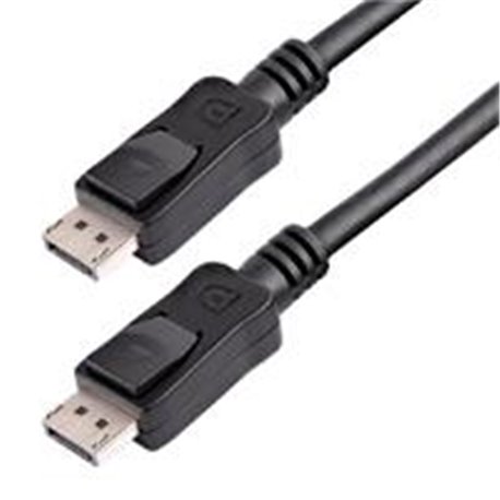 DISPLPORT6L CABLE DE 1.8M CERTIFICADO DISPLAYPORT 1.2 4K CON CIERRE DE SEGURIDAD - 2X MACHO DP - STARTECH.COM MOD. DISPLPORT6L
