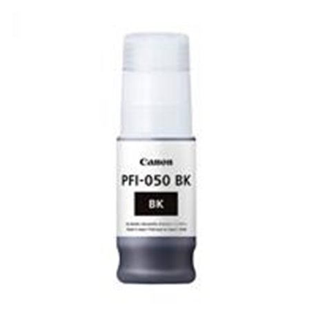 5698C001AA TANQUE DE TINTA CANON PFI-050 BK NEGRO,COMPATIBLE: TC-20, CAPACIDAD 70 ML