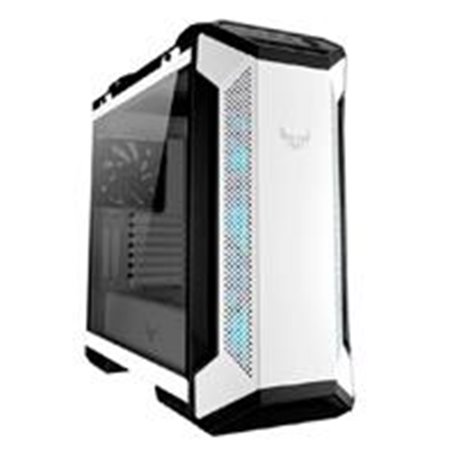GT501/WT/HANDLE// GABINETE ASUS TUF GAMING GT501 CASE/BLANCO/MEDIA TORRE/ATX/EATX/CRISTAL TEMPLADO/RGB/GAMER
