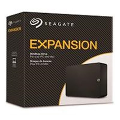 STKP8000400 DISCO DURO EXTERNO SEAGATE EXPANSION 8TB 3.5 ESCRITORIO USB 3.0 NEGRO WIN MAC ADAPT DE ALIMENTACION