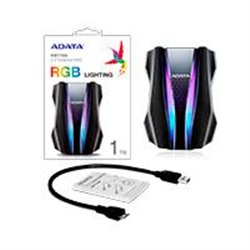 AHD770G-1TU32G1-CBK DISCO DURO EXTERNO ADATA HD770G 1TB PORTATIL 2.5 USB 3.2 NEGRO WINDOWS MAC LINUX CONTRAGOLPES GAMING RGB