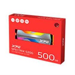 ASPECTRIXS20G-500G-C UNIDAD DE ESTADO SOLIDO SSD INTERNO 500GB ADATA XPG SPECTRIX S20G M.2 2280 NVME PCIE GEN 3X4 LECT.2500 ESCR