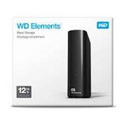 WDBWLG0120HBK-NESN DISCO DURO EXTERNO WD ELEMENTS 12TB 3.5 ESCRITORIO USB3.0 NEGRO WINDOWS