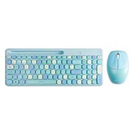 AC-935197 KIT ACTECK CREATOR CHIC MK470 / TECLADO Y MOUSE / INALAMBRICO / RECEPTOR USB / ESPAÑOL / 110 TECLAS / OPTICO / 1600 DP