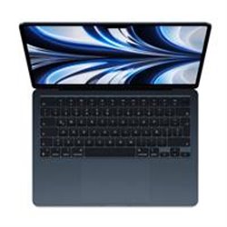 MLY33E/A MACBOOK AIR 13 PULGADAS/CHIP M2 DE APPLE CON CPU DE 8 NUCLEOS Y GPU DE 8 NUCLEOS/ 8GB/ 256GB SSD/TOUCH ID/ MEDIA NOCHE 