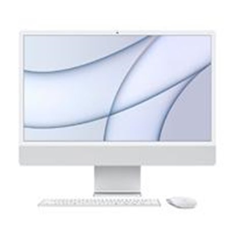 Z12R. IMAC 24 RETINA 4.5K / CHIP M1 DE APPLE CPU 8 NUCLEOS Y GPU 8 NUCLEOS /16GB /512GB-SSD / PLATA