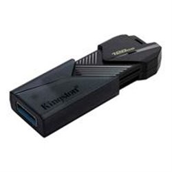 DTXON/128GB MEMORIA KINGSTON 128GB USB 3.2 GEN 1 ALTA VELOCIDAD / DATATRAVELER EXODIA ONYX NEGRO C/TAPA MÓVIL