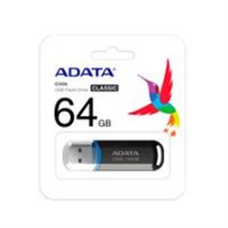 AC906-64G-RBK MEMORIA ADATA 64GB USB 2.0 C906 NEGRO