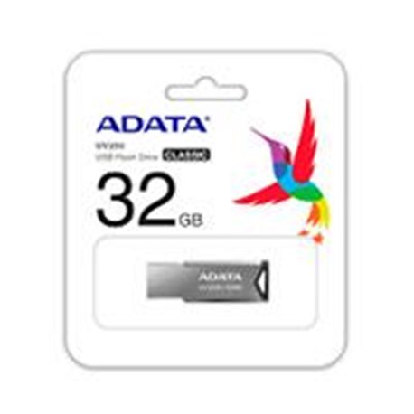 AUV250-32G-RBK MEMORIA ADATA 32GB USB 2.0 UV250 METALICA