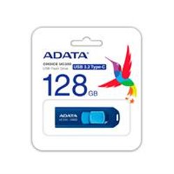 ACHO-UC300-128G-RNB/BU MEMORIA ADATA 128GB USB TIPO C UC300 RETRACTIL AZUL MARINO