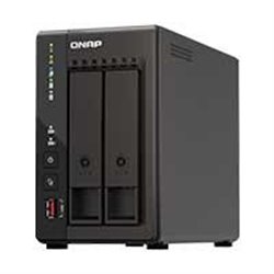 TS-253E-8G-US NAS QNAP TS-253E-8G / 2 BAHIAS / TORRE / INTEL CELERON 4NUCLEOS 2.6GHZ / 8GB RAM DDR4 / LAN 2,5GBE(2) / WAKE ON LA