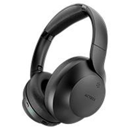 AC-935340 AUDIFONOS ACTECK ZION PRO HP665 / DIADEMA PLEGABLE / INALAMBRICOS / BLUETOOTH / CANCELACION DE RUIDO / BATERIA 40H / N