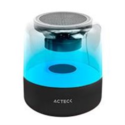 AC-935296 BOCINA ACTECK GLEE CRYSTAL AP470 / INALAMBRICA / BLUETOOTH / CONEXION TWS / SONIDO ESTEREO / 5W / ILUMINACION LED / RA