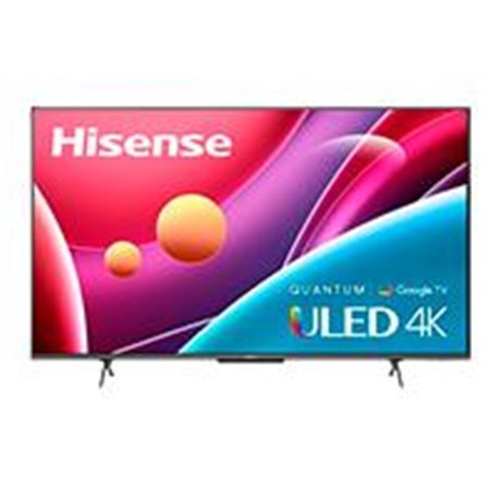 50U6H TELEVISION LED HISENSE 50 50U6H GOOGLE TV 4K ULED, DOLBY VISION, DOLBY VISION, DOLBY ATMOS, VOICE REMOTE, GOOGLE ASSISTAN