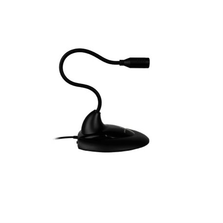 MICROFONO DE ESCRITORIO PERFECT CHOICE LUJO CON CUELLO FLEXIBLE