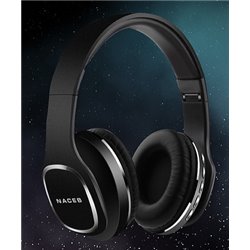 AUDIFONO DIADEMA NACEB BLUETOOTH NEGRO CETUS