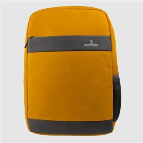 MOCHILA PERFECT CHOICE PARA LAPTOP 15.6 BOLD AMARILLO
