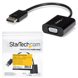 ADAPTADOR CONVERTIDOR DE VIDEO DISPLAYPORT 1.2 A VGA DP