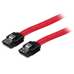 CABLE STARTECH DE 30CM SATA CON CIERRE DE SEGURIDAD