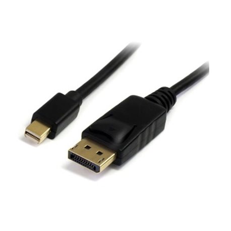 CABLE ADAPTADOR DE 1.8M DE MONITOR MINI DISPLAYPORT 1.2 MACHO A DP MACHO - 4K